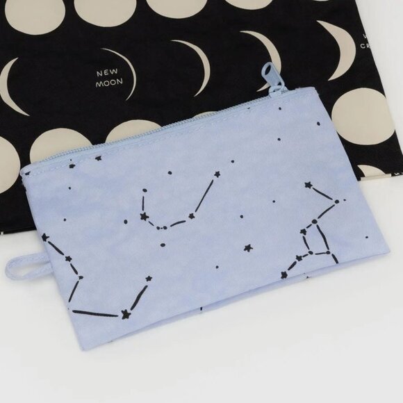 NWOT Baggu Go Pouch Small - Constellation Sky Blue (Night Sky) - Picture 4 of 6